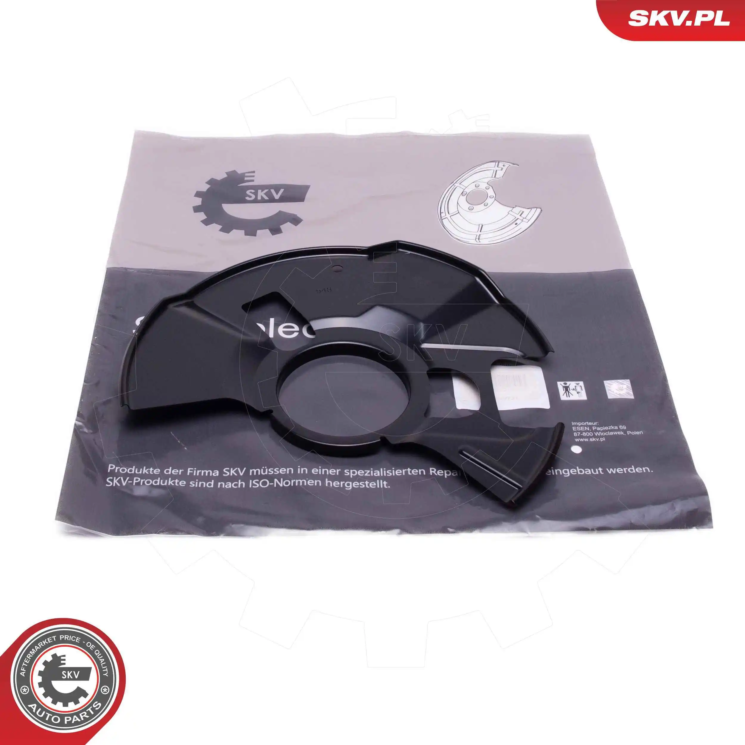Splash Guard, brake disc